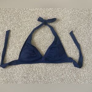 Athleta Navy Bikini Top